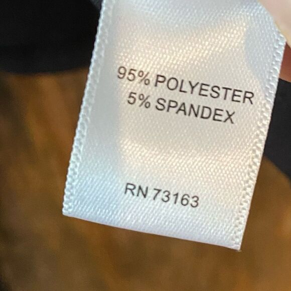 Melissa Paige Sz L NWT Black Open Metal Zipper Moto Music Concert High Lo Vest - Picture 6 of 7